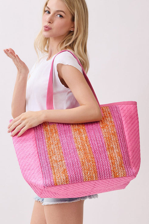 Del Mar Days Hot Pink Tote Bag