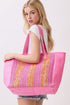 Del Mar Days Hot Pink Tote Bag