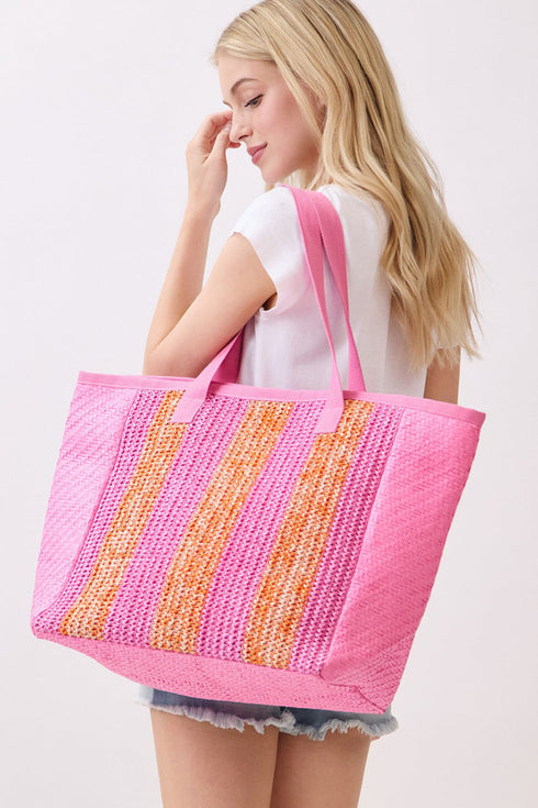 Del Mar Days Hot Pink Tote Bag
