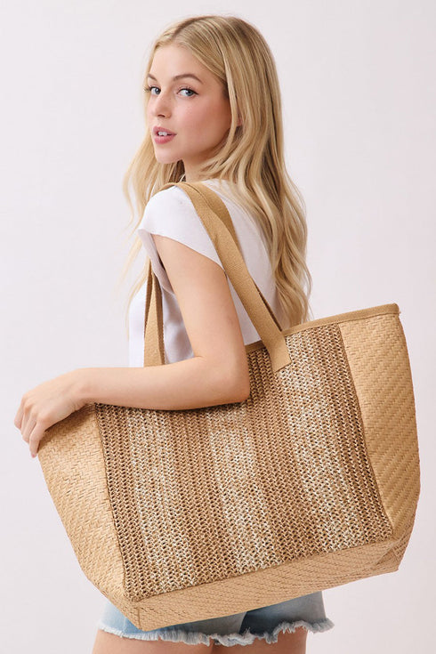 Del Mar Days Taupe Tote Bag
