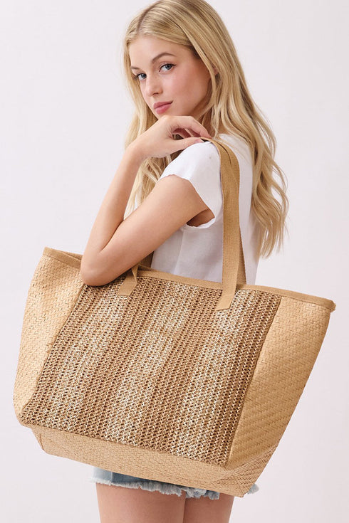 Del Mar Days Taupe Tote Bag