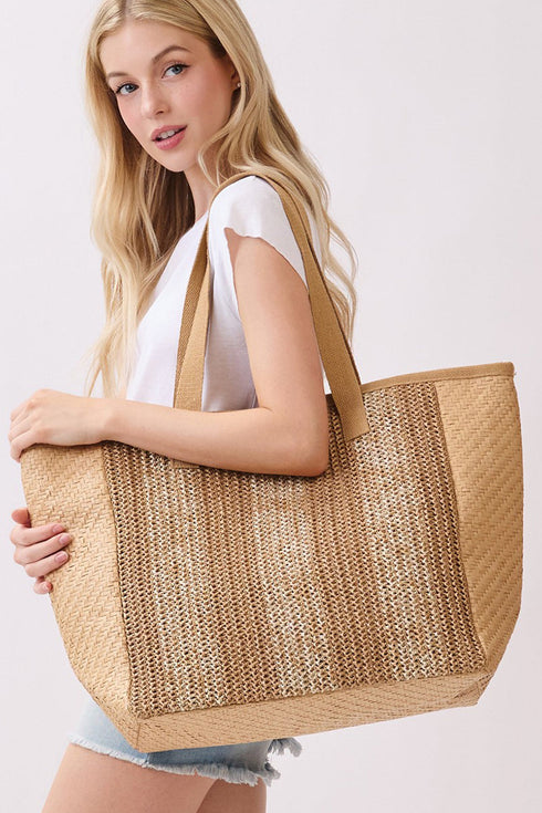 Del Mar Days Taupe Tote Bag