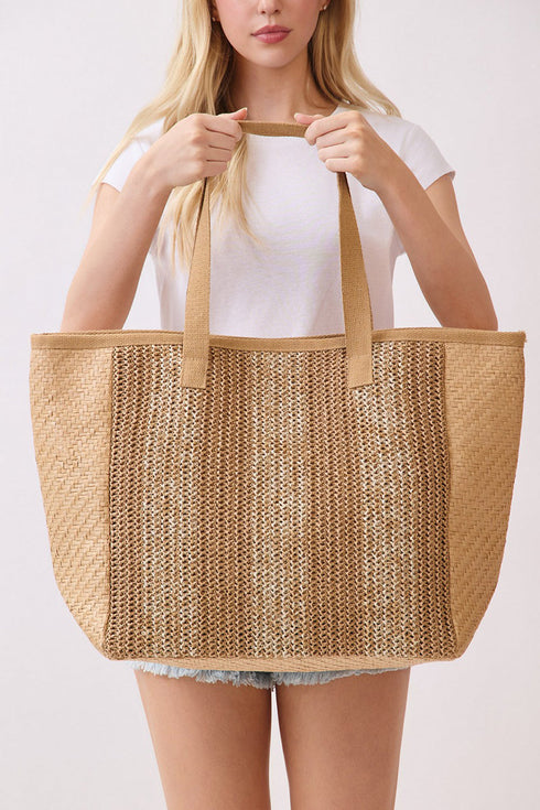 Del Mar Days Taupe Tote Bag