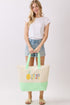 Hello Summer Pineapple Terry Tote