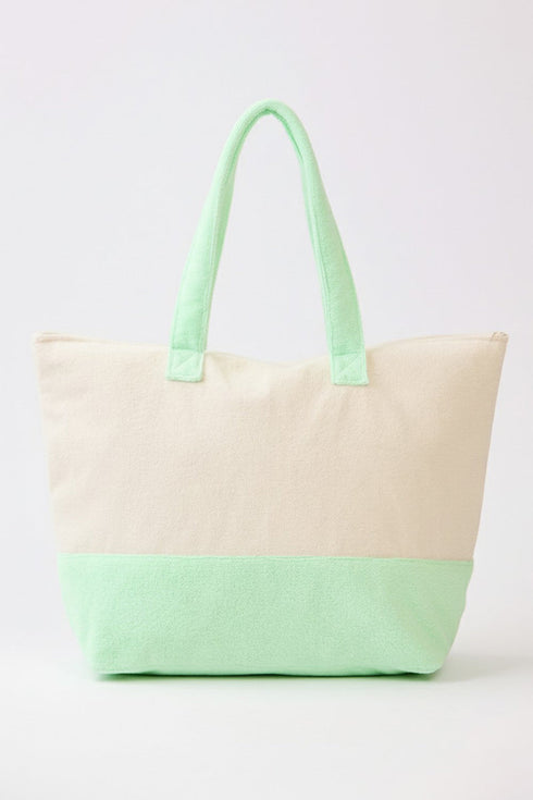 Hello Summer Pineapple Terry Tote