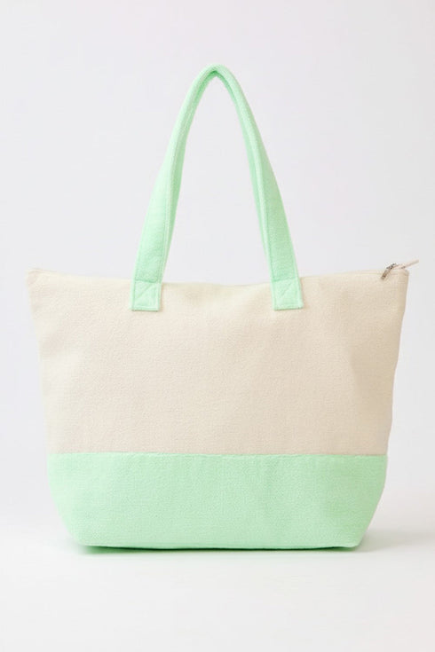 Sips About To Go Down Terry Tote