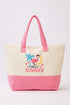 Hello Summer Hot Pink Terry Tote