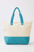 Life Is Better At The Beach Blue Terry Tote