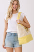 Hello Summer Lemon Yellow Terry Tote