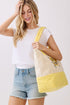 Hello Summer Lemon Yellow Terry Tote