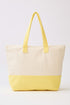 Hello Summer Lemon Yellow Terry Tote