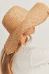 Sun-Soaked Summer Taupe Straw Hat