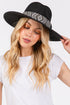 Pagosa Springs Black Straw Hat
