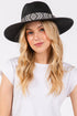 Pagosa Springs Black Straw Hat