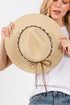 Cowrie Coast Beige Straw Hat