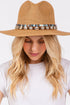 Cowrie Coast Taupe Straw Hat