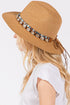 Cowrie Coast Taupe Straw Hat