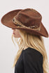 Dodge City Drifter Brown Vintage Felt Cowgirl Hat