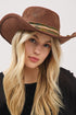 Bandera Blaze Brown Vintage Felt Cowgirl Hat