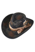 Reno Rogue Black Vintage Felt Cowgirl Hat
