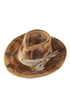 Desert Ridge Taupe Vintage Felt Cowgirl Hat