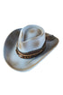 Santa Rosa Ranch Dusty Blue Vintage Felt Cowgirl Hat