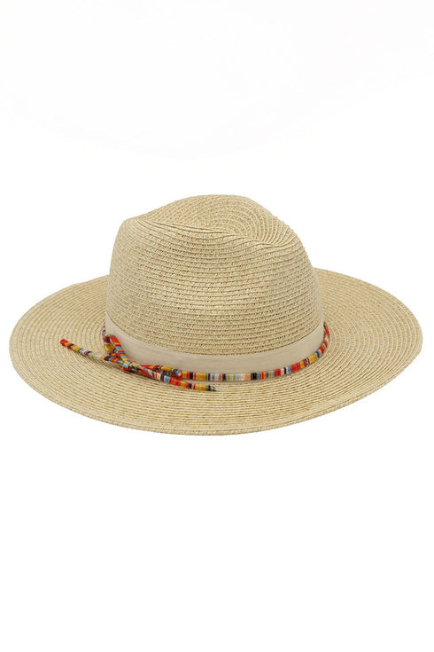 Malibu Beach Natural Straw Hat