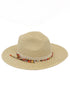 Malibu Beach Natural Straw Hat