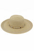Amalfi Coast Beaded Natural Straw Hat