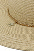 Sienna Starfish Natural Straw Wide Brim Sun Hat