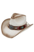 Painted Mesa Ivory Straw Cowgirl Hat