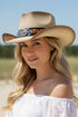 Liberty Range Beige Straw Cowgirl Hat