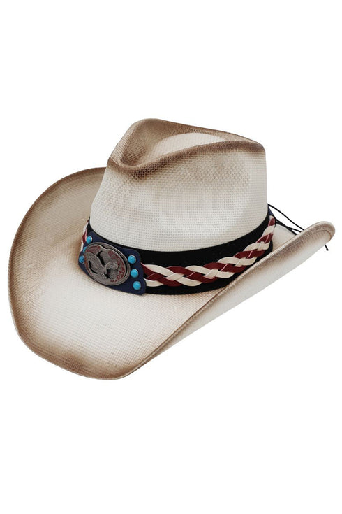 Liberty Range Ivory Straw Cowgirl Hat