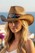 Liberty Range Taupe Straw Cowgirl Hat