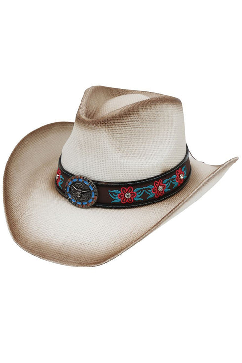 Prairie Garland Ivory Straw Cowgirl Hat