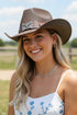 Austin Adventure Brown Straw Cowgirl Hat
