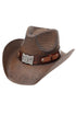 Austin Adventure Brown Straw Cowgirl Hat