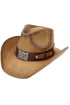 Austin Adventure Taupe Straw Cowgirl Hat