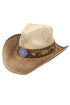 Wildflower Trail Beige Straw Cowgirl Hat