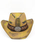 Bonfire Ridge Taupe Antique Wash Straw Cowgirl Hat