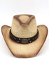 Modern Outlaw Beige Rustic Cowgirl Hat