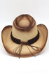 Modern Outlaw Beige Rustic Cowgirl Hat