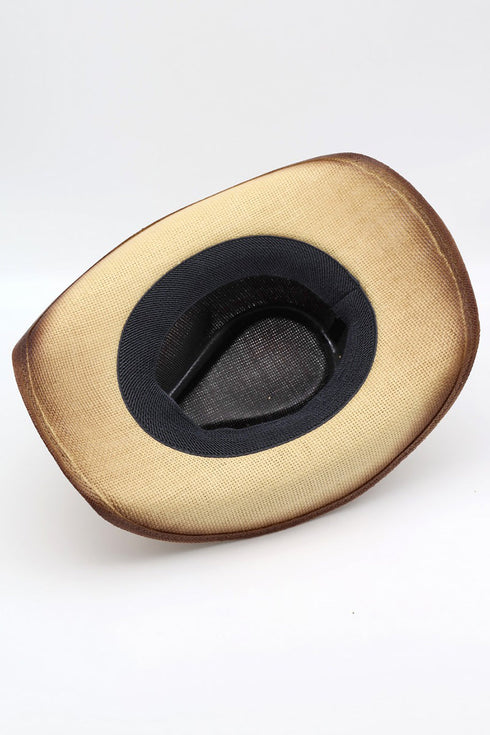 Modern Outlaw Beige Rustic Cowgirl Hat