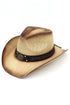 Modern Outlaw Beige Rustic Cowgirl Hat