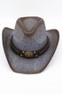 Modern Outlaw Denim Rustic Cowgirl Hat