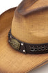 Modern Outlaw Taupe Rustic Cowgirl Hat