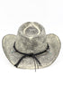 Canyon Rogue Charm Black Vintage Cowgirl Hat