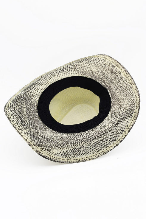 Canyon Rogue Charm Black Vintage Cowgirl Hat