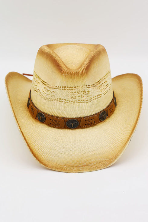 Desert Drifter Beige Aged Cowgirl Hat