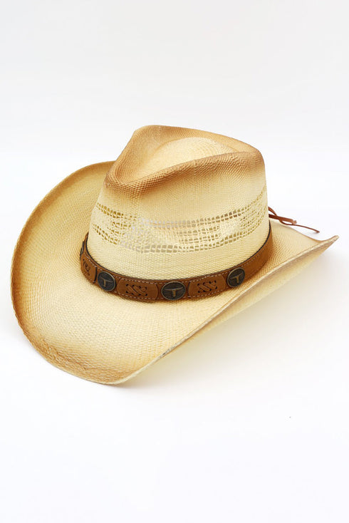 Desert Drifter Beige Aged Cowgirl Hat